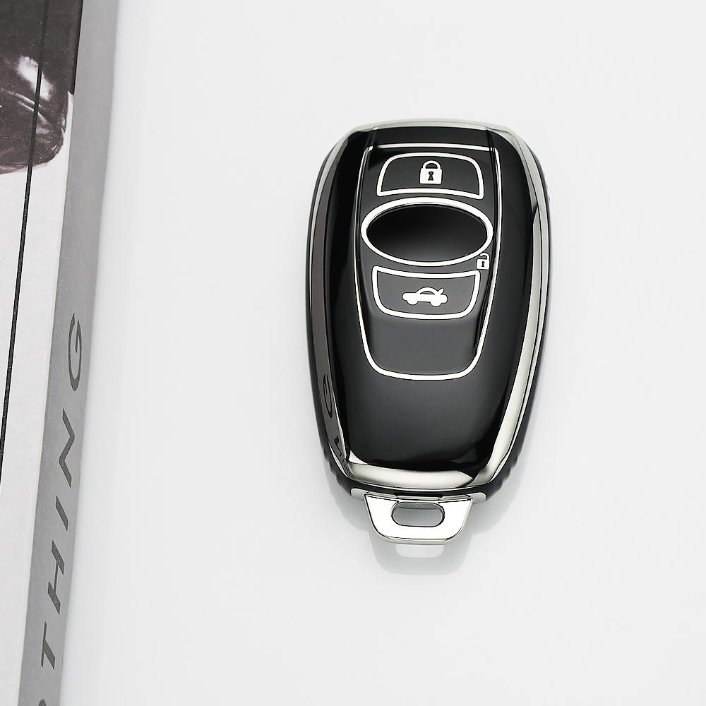 Аксессуары Брелок Чехол из ТПУ для Ключа Автомобиля Subaru Outback Impreza Legacy Brz Wrx Xv Ascent Forester Защищенный