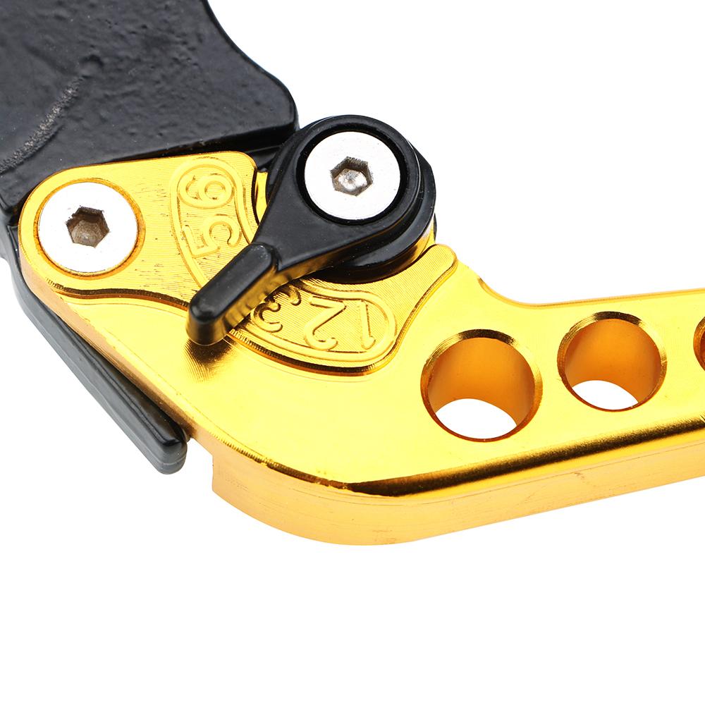 Moto Accessories Universal Fit for Motorbike Modification 1 Pair Alloy Motorcycle Brake Handle CNC Motorcycle Clutch Drum Brake Lever Handle