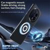 Чехол для Honor Magic8 5G Графен + Латунь Теплоотвод Силикон ПК Чехол для Телефона Поддержка Магнитного Автомобильного Крепления
