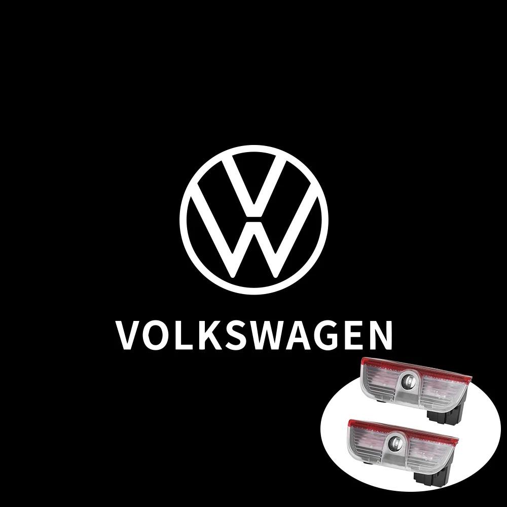 2/4PC Car Door Logo Welcome Light LED Laser Projector For Volkswagen VW Golf Variant B8 New Passat Touareg Phideon Tiguan CC Eos GB2ZA