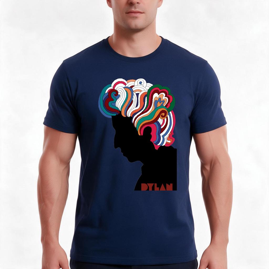 dylan TShirt Summer Casual Cotton Tee Oversized Streetwear Tops Vintage Graphic Print Loose Fit Short Sleeve 100 Cotton