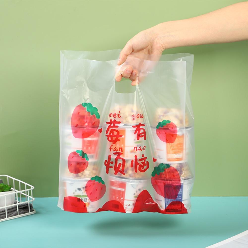 50 шт. прочный маленький подарочный пластиковый пакет с маргаритками красивые прозрачные пакеты для печенья Рождество