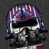 Top Gun Unisex Adult Maverick Helmet T-Shirt