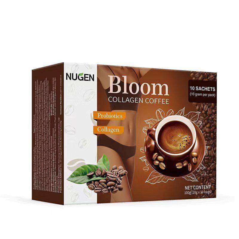 Глутатион Кофе Коллаген Coffee Bloom COLLAGENCOFFEE Белый кофе 100г