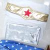 Women's M-XL Wonder Woman Costume: European & American Style, Superhero Halloween Cosplay Outfit