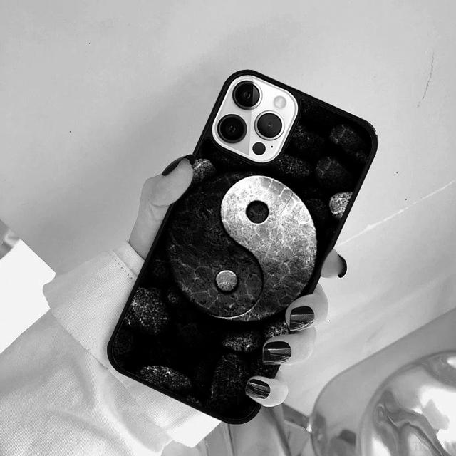 Eight Diagrams Taiji Yin Yang Phone Case Cover For iPhone 17 Air 15 Pro MAX 16 Plus 14 11 12 13