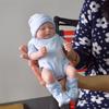 NPK 11-дюймовая виниловая силиконовая кукла Reborn Baby, реалистичные куклы для сна новорожденного мальчика и девочки