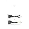 2 шт./компл. Мостик для рыболовного кронштейна, стойка для удилища для плот-рыбалки, нескользящая, светящаяся, усиленная стойка для удилища, задняя подвеска, рыболовные принадлежности