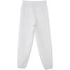 Puma Модные простые трикотажные спортивные брюки со шнуровкой и манжетами, женские плавки, цвет не совсем белый 631074-87