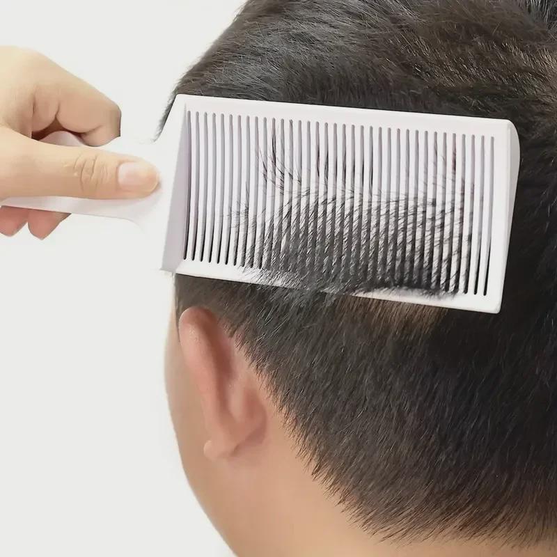 Мужская плоская расческа для точной укладки и стрижки