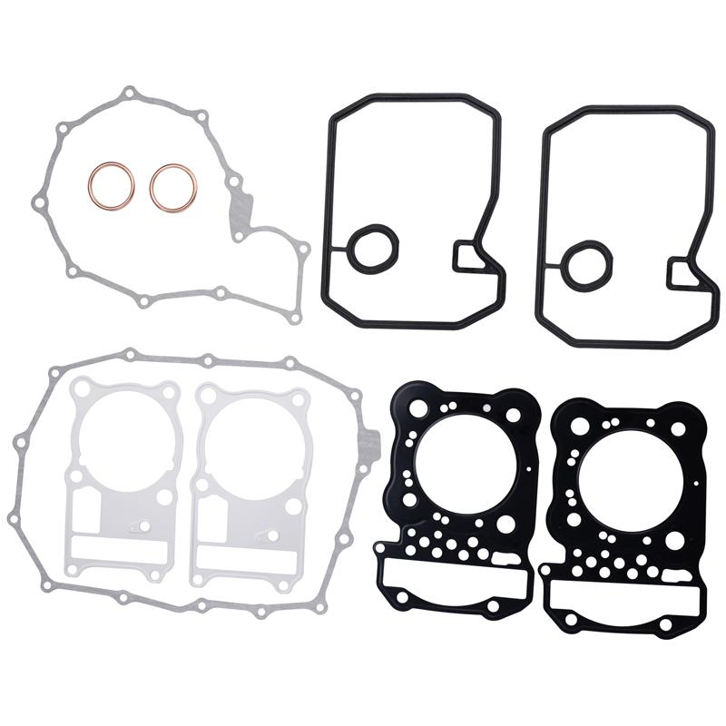 Motorcycle Full Set Cylinder Generator Clutch Cover Gasket Kits For Honda XRV750 twin 750 1991-2000