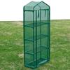 VidaXL Greenhouse with 4 Shelves Outdoor Garden Greenhouse Plant Shelter House 40619