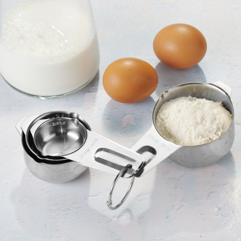 Kitchen bar measuring cup 30 / 80 / 120 / 180 ml - set of 4