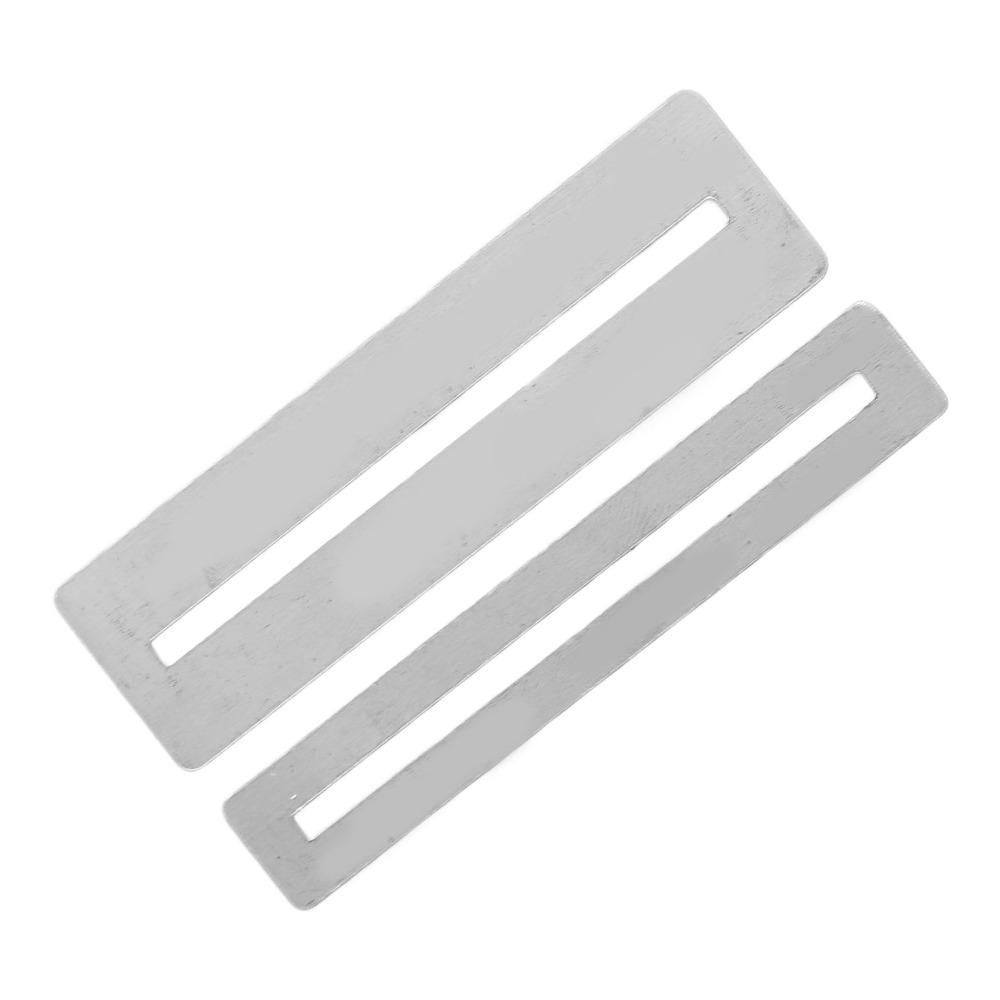 3Sets 7.8cm Size Guitar Fret Guard Steel Fret Protector Fingerboard Protector Guitar Fret Polishing