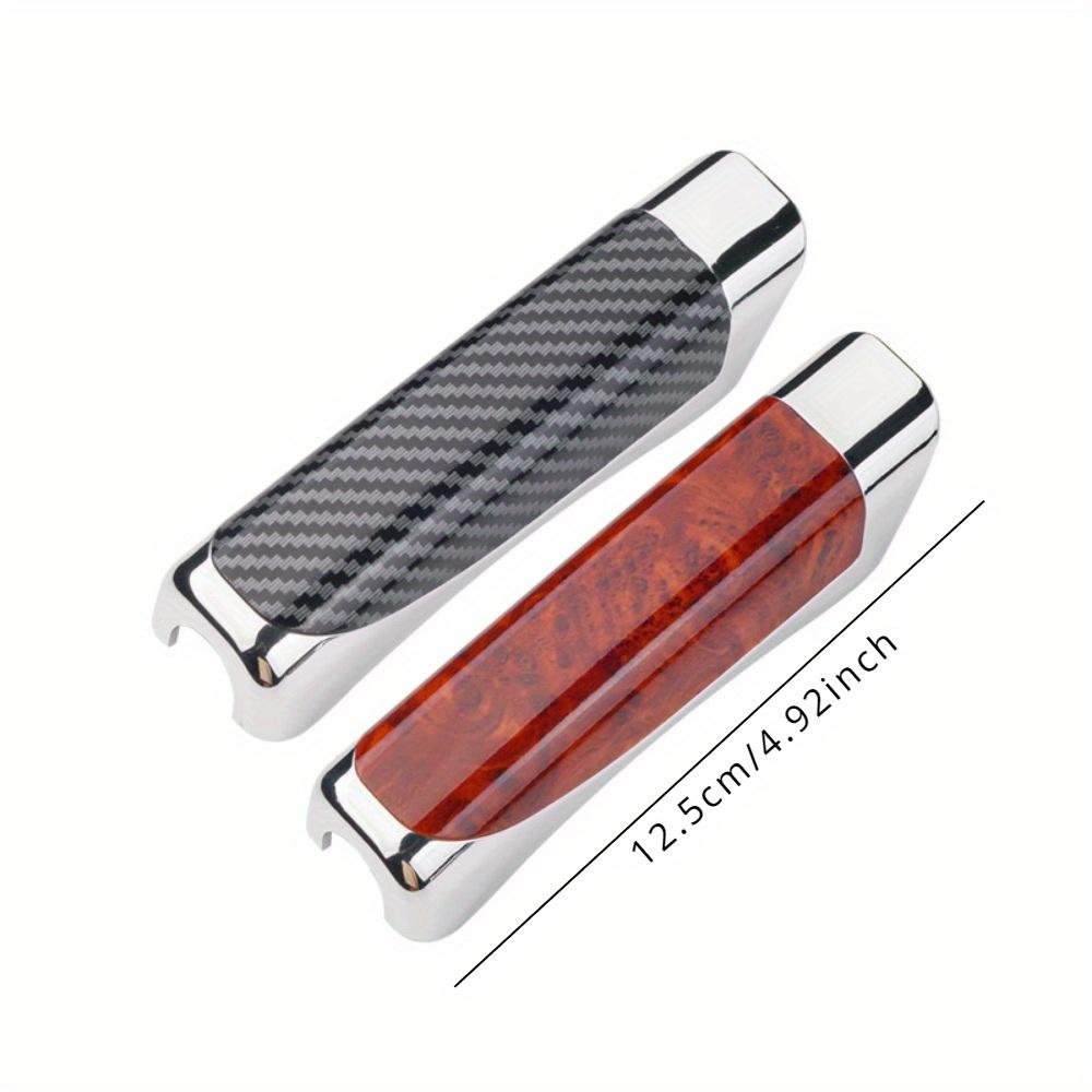 1 шт. Чехол на ручной тормоз автомобиля, Защитная накладка на ручку ручного тормоза, Декоративная накладка из углеродного волокна, Аксессуары для интерьера