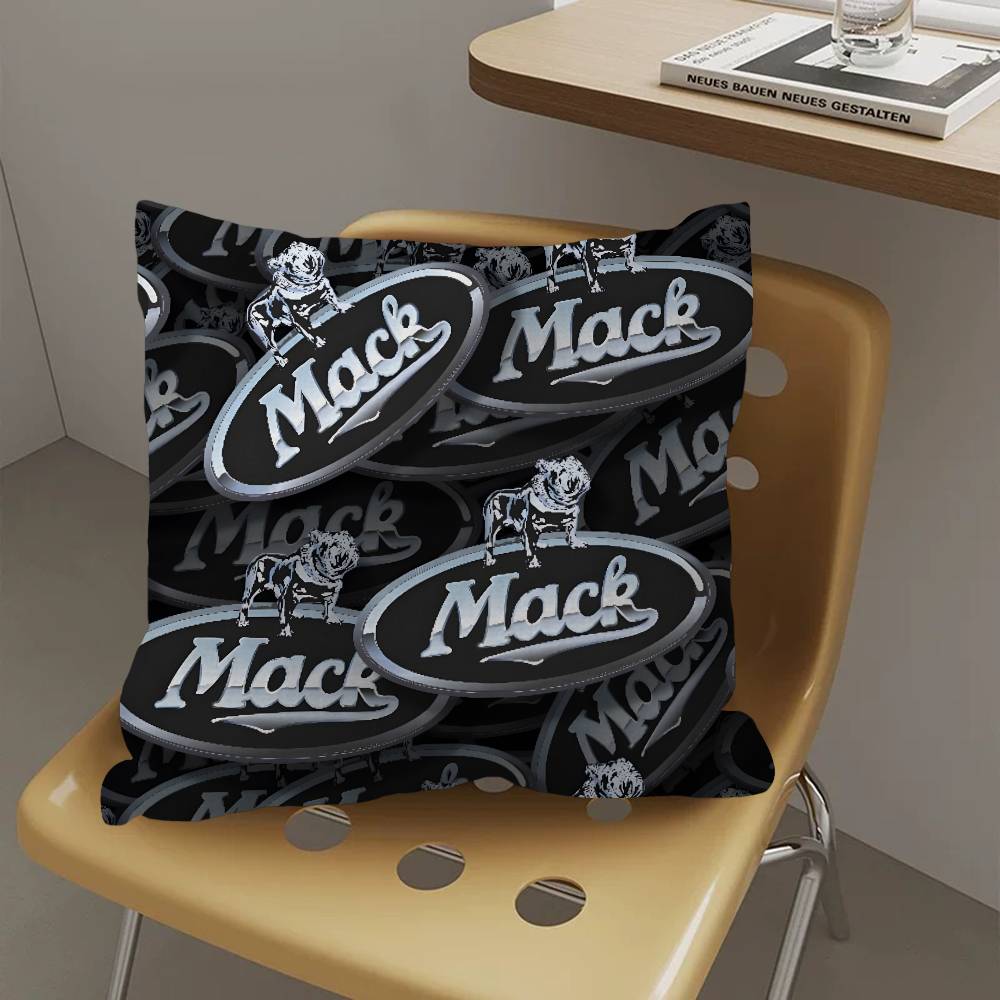 Подушка с логотипом T-Truck Car M-MACKs, Аниме-подушка, Подушка для изголовья дивана-кровати, Наволочка, Чехол для подушки 45x45 см, Модная