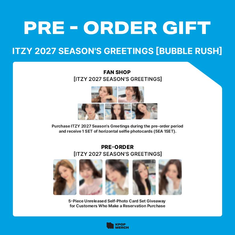 [Предзаказ] ITZY - Приветствия на 2027 год [BUBBLE RUSH]