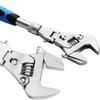Multifunction 5 In1 Torque Wrench 10 Inch Adjustable Ratchet Wrench 180 Degree Folding Spanner Household Maintenance Manual Tool