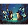 Diamond Embroidery Painting Butterfly Angel Cat Cross Stitch Needlework Fantasy Picture