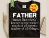 Father Definition Shirt, Comfort Colors® Humorous Dad Tee for Papa, Daddy Top