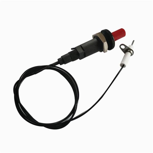 Набор пьезоискрового зажигания с кабелем 1000 мм, кнопочные кухонные зажигалки, аксессуары для бытовой техники