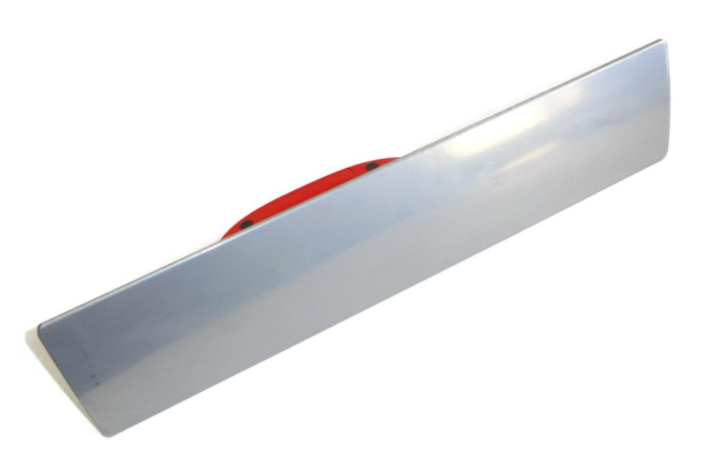 Domaya Supervised Concrete Magnesium Float X TPR for Concrete Finishing Trowel, Trowel, U-Style (405mm 89mm, Handle)