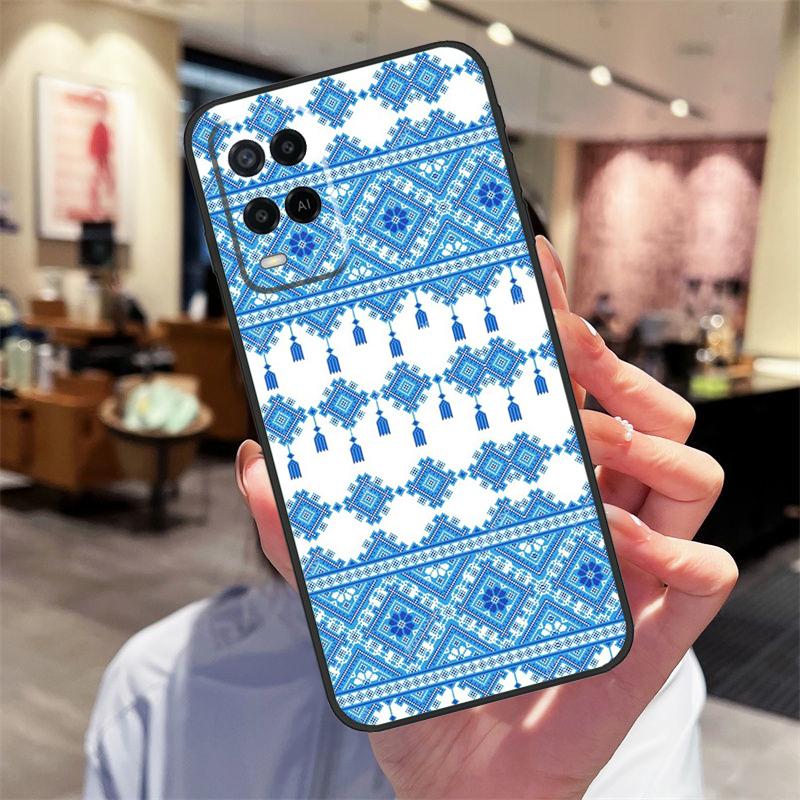 Ukraine Ukrainian embroidery Case For OPPO A53 A53S A31 A54 A74 A94 A52 A72 A83 A91 A93 A1K A15 A16 A5 A9 Soft Cover