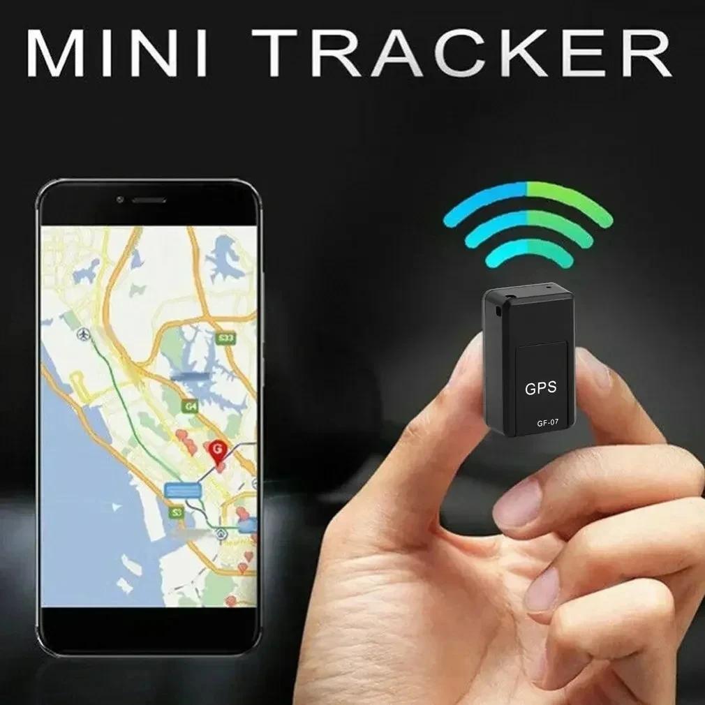 GF07 Магнитный мини-трекер для автомобиля GPS-трекер для отслеживания в реальном времени Магнитный GPS-трекер для определения местонахождения транспортного средства в реальном времени Трекер для домашних животных