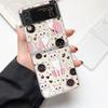 Милый кот Играет Веселый Модный Чехол для Телефона Для Samsung Galaxy Z Flip 3 4 5 6 7 Жесткий Складной Z Flip4 Прозрачная Поликарбонатная Крышка Подарок