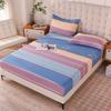Fitted Sheet Home Bed Cover Summer Spring Winter Mattress Covers With Elastic (Without Pillowcase)