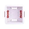 White Wall Socket Cassette Junction Box Wall Switch Box Durable Gypsum Board Lining Box  Home