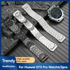 Для ремешка Huawei Watch GT5 Металлический ремешок Watch4/3pro Сплошной Титан Нержавеющая Сталь 20мм 22мм Samsung OPPO X2 Металлическая цепочка для часов