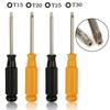 T15 T20 T25 T30 Torx-Head Tamper Proof Security Screw Bolt Hole Screwdriver