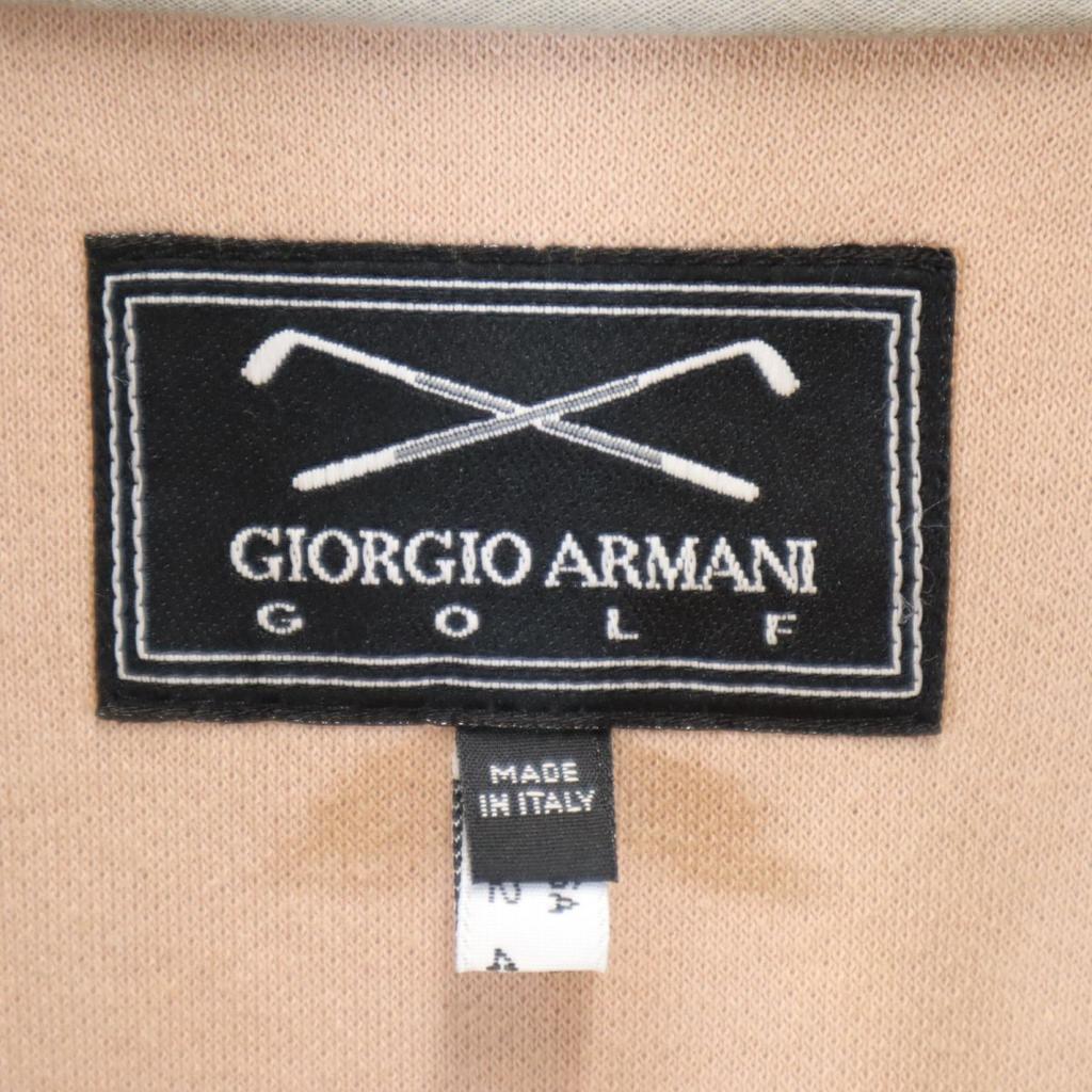 Giorgio Armani 90-е Старая куртка для гольфа с длинным рукавом I48 Серия Black Мужская Б/У