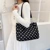 2026 Women's High-Capacity Polka Dot Tote Bag - Fashionable Shoulder & Handheld Design