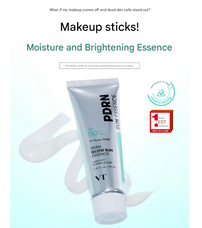 VT PDRN Radiance Toner 200 Ml, Essence 2 Ml × 6pcs, Sun Essence 50 Ml, Glow Cream 50 Ml (13 Options)