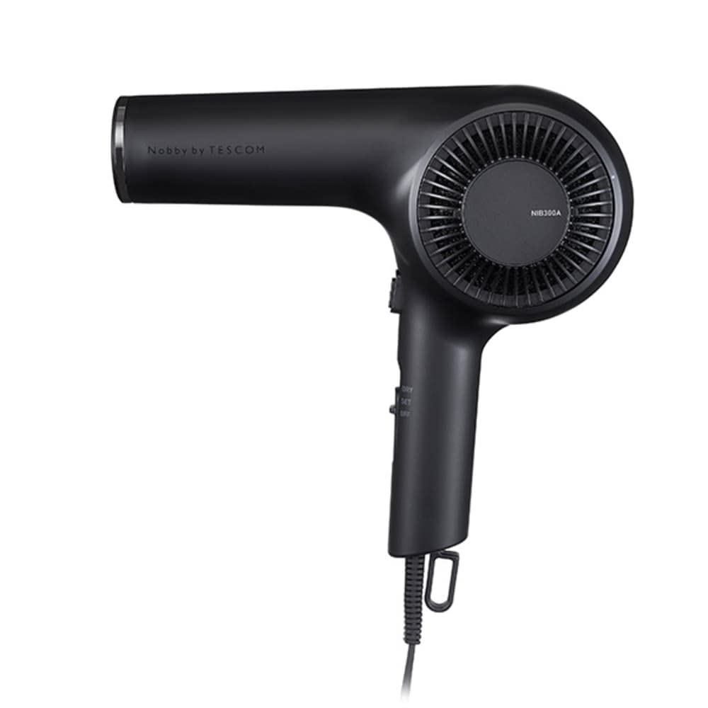 TESCOM Hair Dryer Professional Protect Ion Lightweight Easy Plug Nobby by TESCOM Nobby Black NIB300A-K