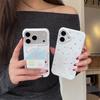 Цветной магнитный чехол в корейском стиле в горошек для iPhone 17/16 Pro Max/15 Pro