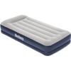 Matelas 1 Place 90 X 190 Cm Gonflable Noir Et Gris Ép.36cm - TAKITI De
