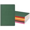 ZCZN Color A5 30 8mm Horizontal 6 Notebook Notebook, Thread-Bound, Size, Sheets, Ruled, Colors, 12-Pack, Office, Study, Planner, (Neon Colors)