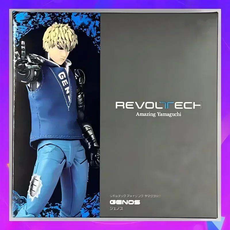 HOT Ko Genos Anime Action Figures Kaiyodo Revoltech Yamaguchi One Punch Man Figurine Joint Movable Model Statue Kids Toys Gifts