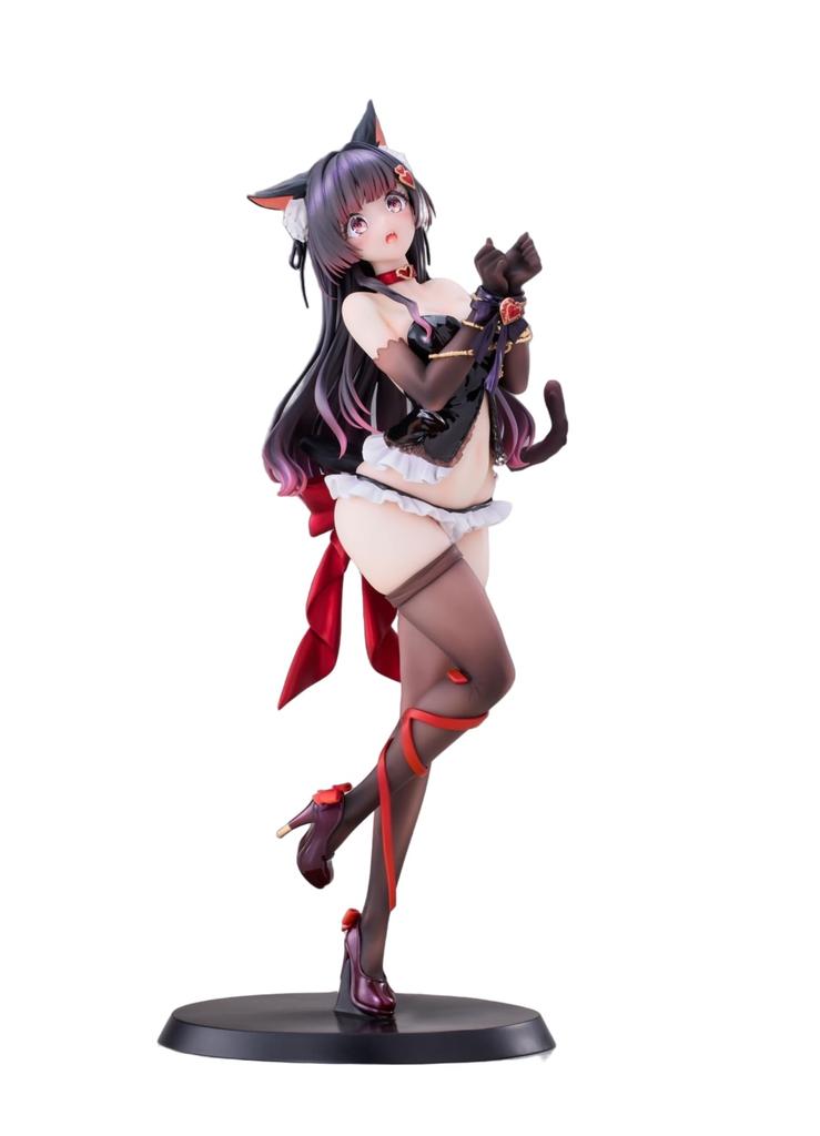Original Illustration Cat Standard Edition Scale PVC ABS Finished Figure Fernemo's "Bound Rufuna-chan" 1/7 & Pre-painted