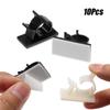 10pcs Practical Organizer Clamp Fastener Sticky Wire Management Cable Clip Buckle Line Fixer Holder