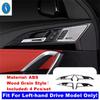 Для BMW X1 iX1 U11 X2 iX2 U10 -2025 Декоративная накладка-рамка на центральный воздуховод/Передний подстаканник/Внутреннюю ручку двери Аксессуары