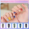 12/24Pcs Nail Art Pens Quick Nail Art Acrylic Dry 0.5MM DIY Gel Paint Markers Nail Point