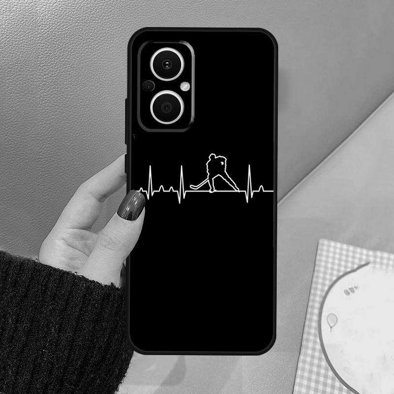 Ice Hockey Rink Sport Funda For OPPO Reno 10 11 12 13 14 Pro 8 7 Lite 11F 12F 13F 14F OPPO Find X8 X5 X6 X9 Pro Case