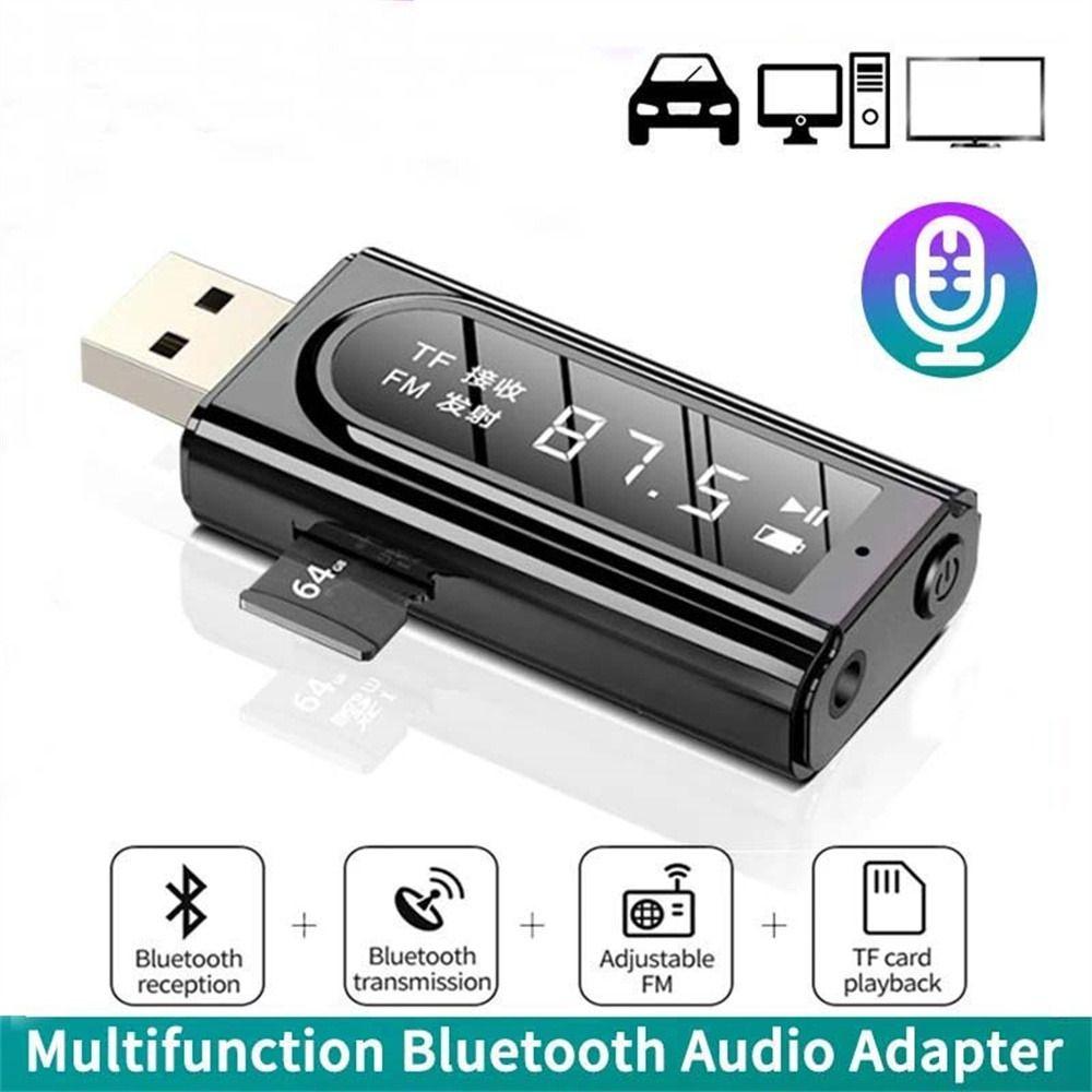 MP3 Player Bluetooth Transmitter FM Transmitter Receiver Bluetooth Receiver Bluetooth 5.0 Adapter