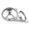 Oil Wide Mouth Canning Funnel Kitchen Jam Gadget Stainless Steel Leak Hoppers