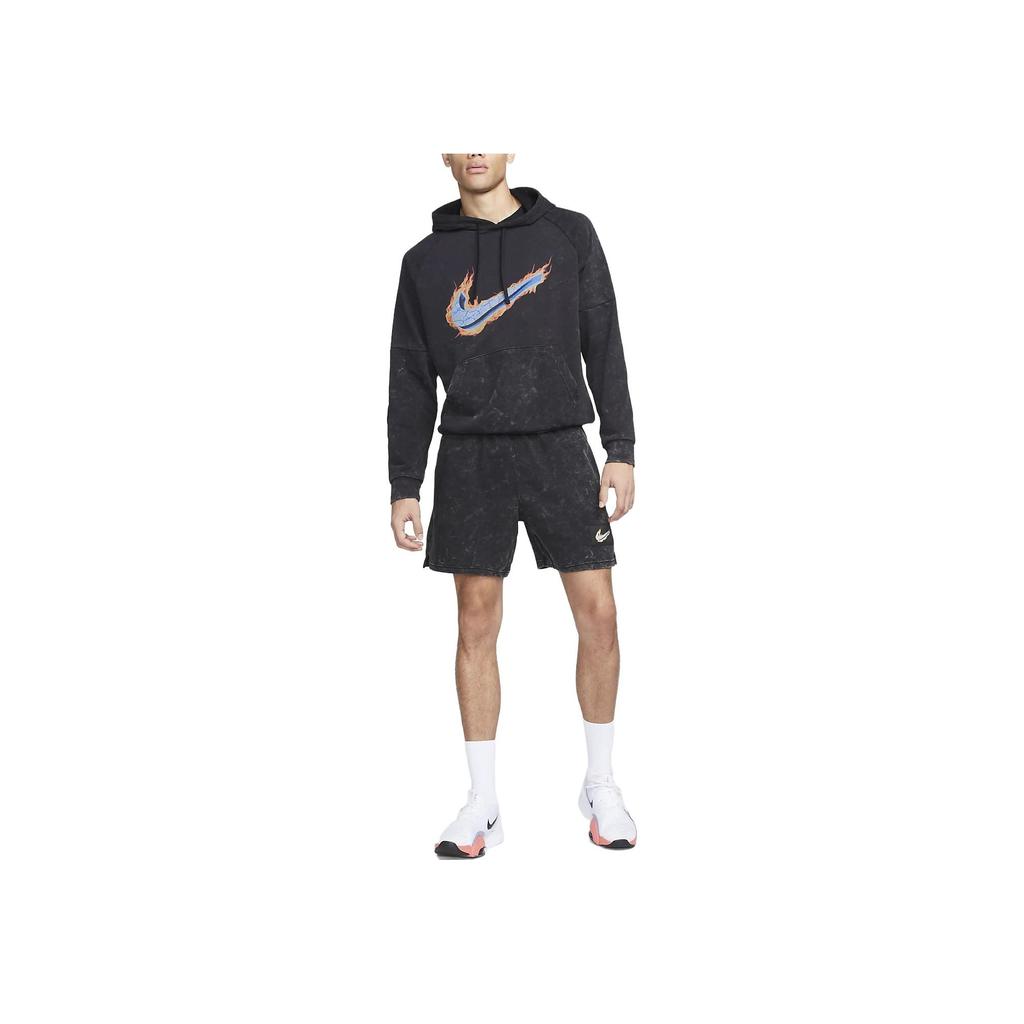 Nike Вязаные тренировочные шорты Dri-FIT Мужские штаны черные DX1558-010