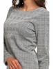 Women's Pencil Dress with Long Sleeves, Feminine, Elegant, MORAJ XL patt1
